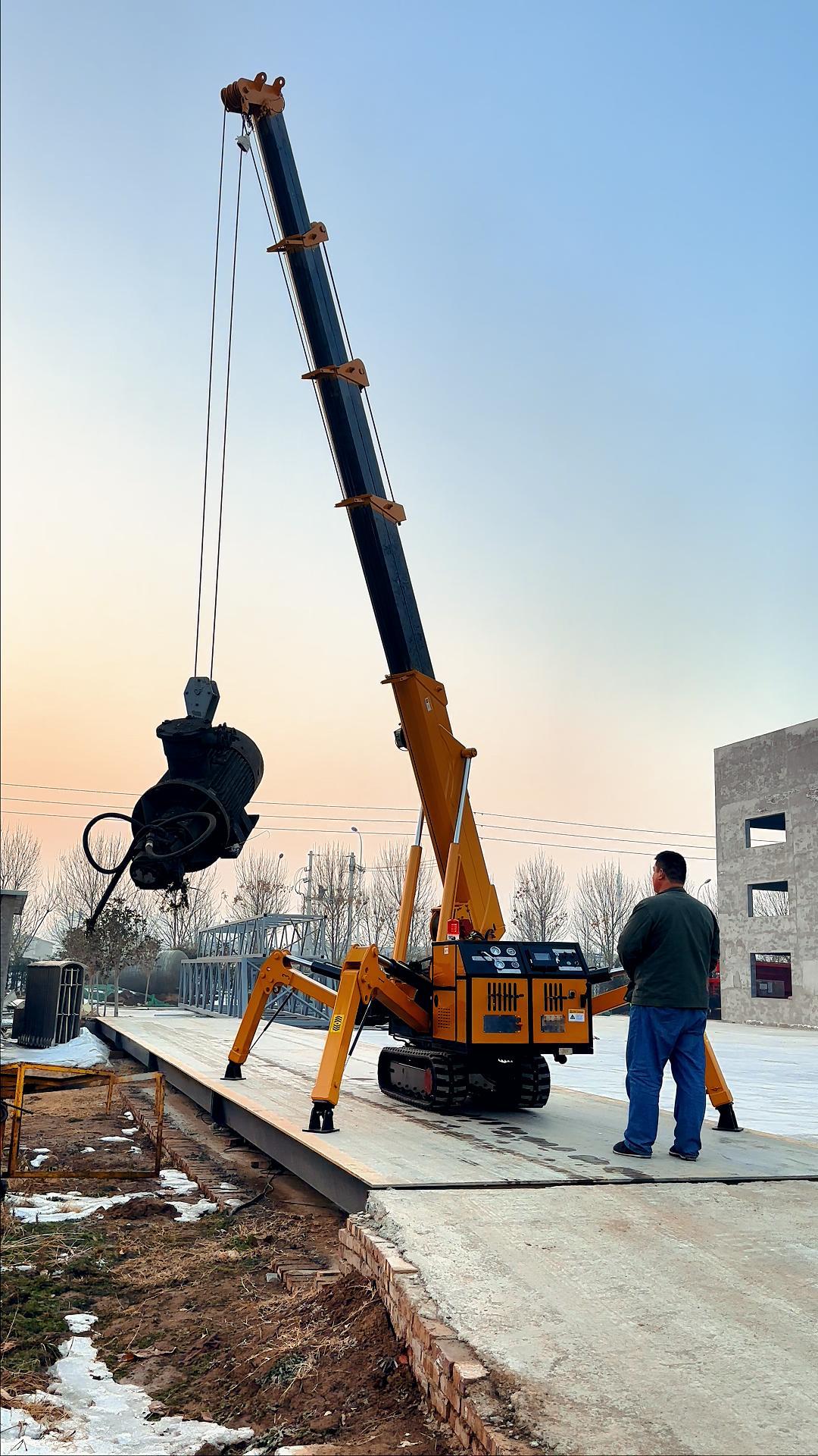 華鷹機(jī)械蜘蛛型吊車一般都在什么地方使用？